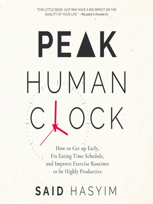 cover image of Peak Human Clock